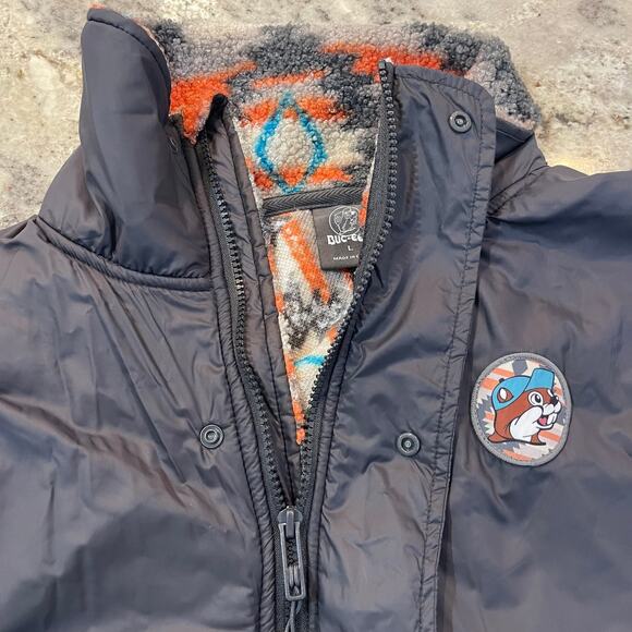 Bucee’s Aztec Sherpa Jacket Large - Picture 3 of 5